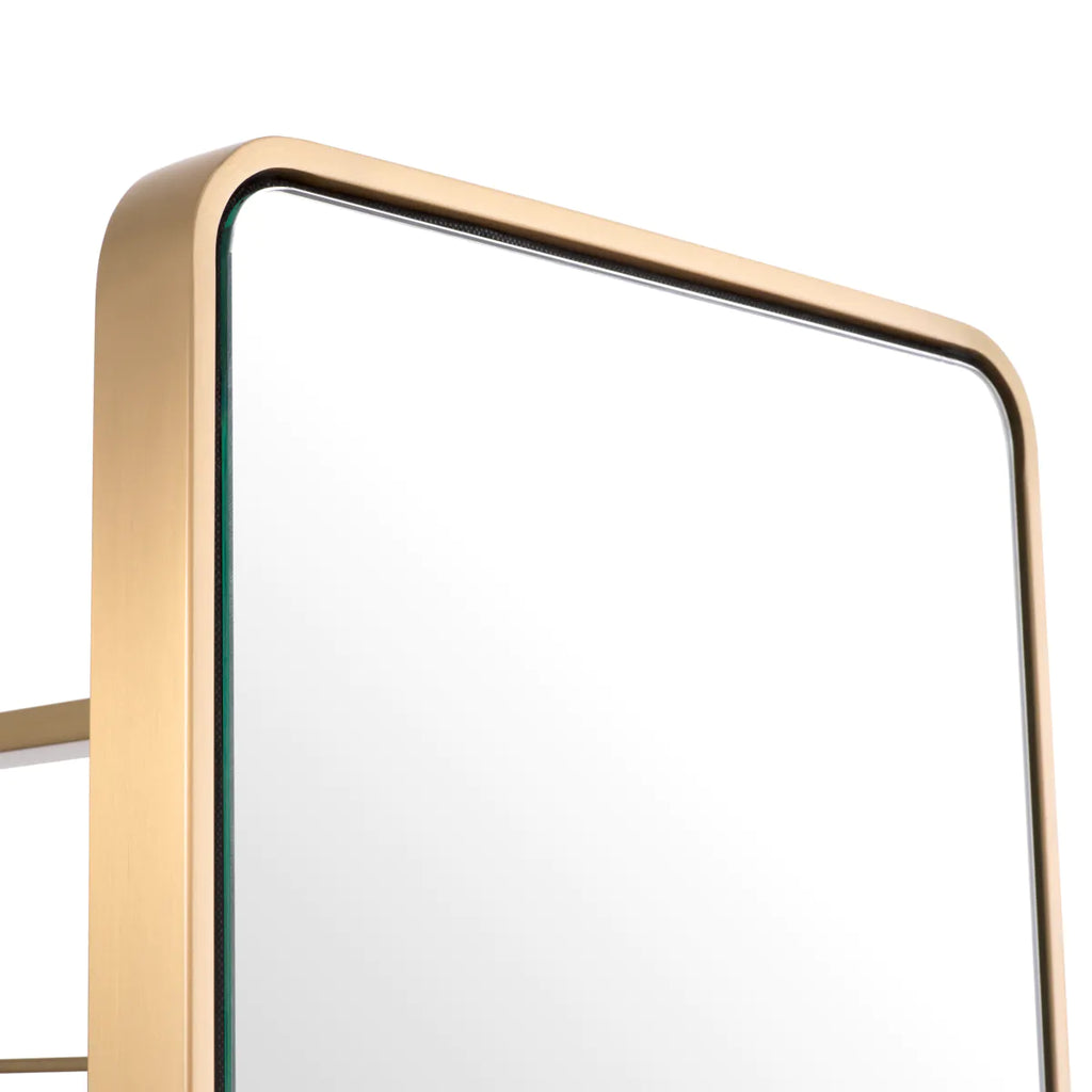 Floor Mirror Novo with Coatrack