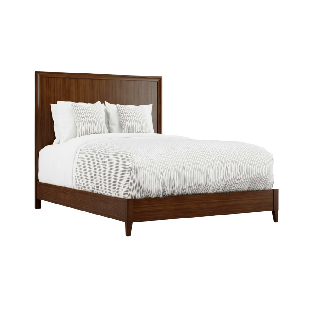 Queen Bed with Low Footboard