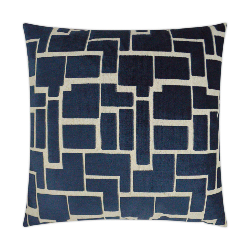Aura Navy Pillow