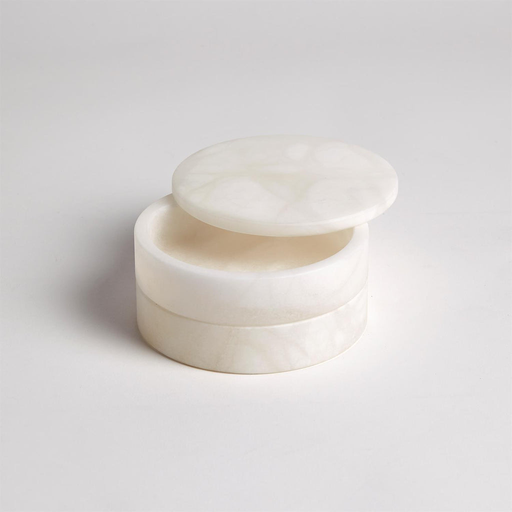 Alabaster Swivel Box