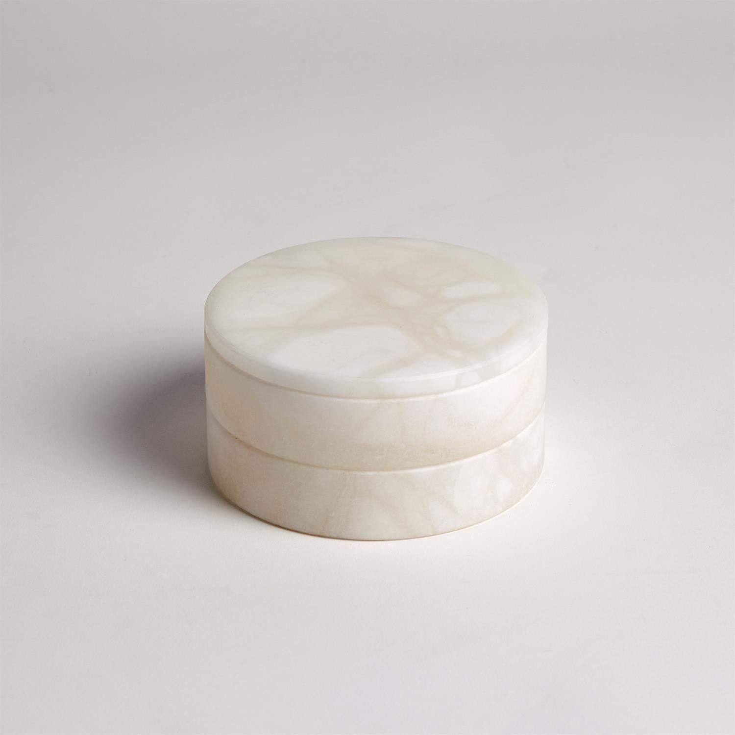 Alabaster Swivel Box