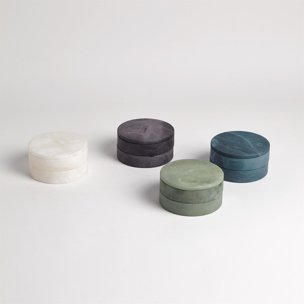 Alabaster Swivel Box