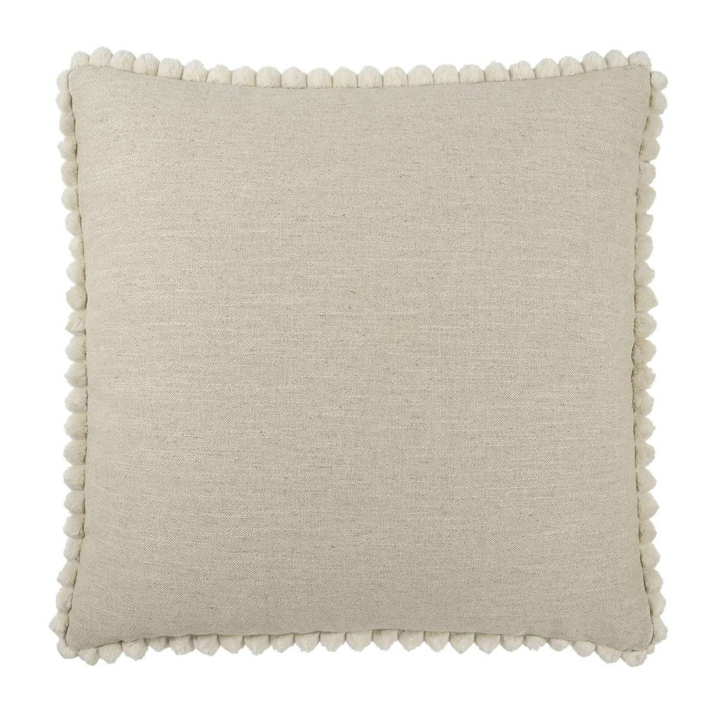 Pom Chic Linen Pillow
