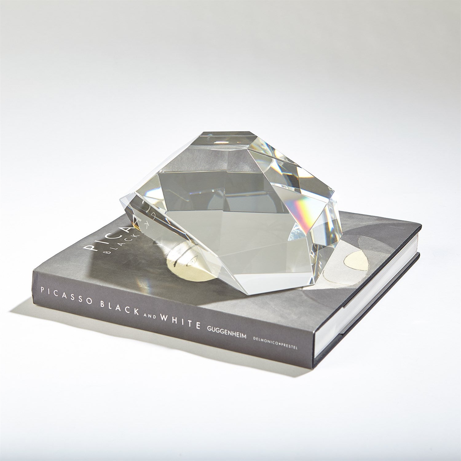 Crystal Paper Weight-Clear