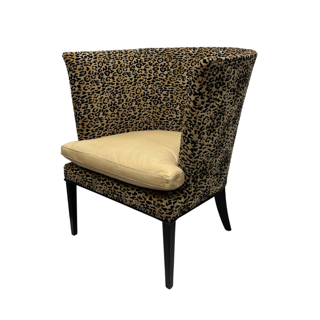 L1773-01 Fabric & Leather Chair