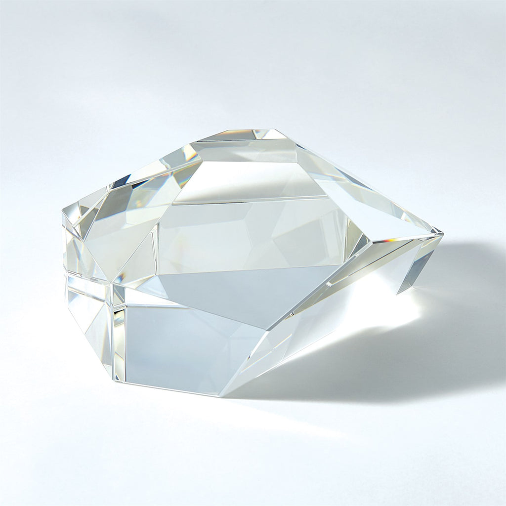 Crystal Paper Weight-Clear
