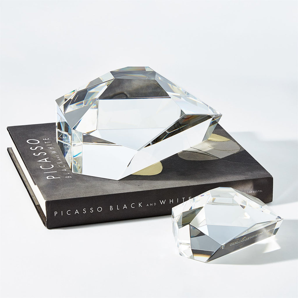 Crystal Paper Weight-Clear