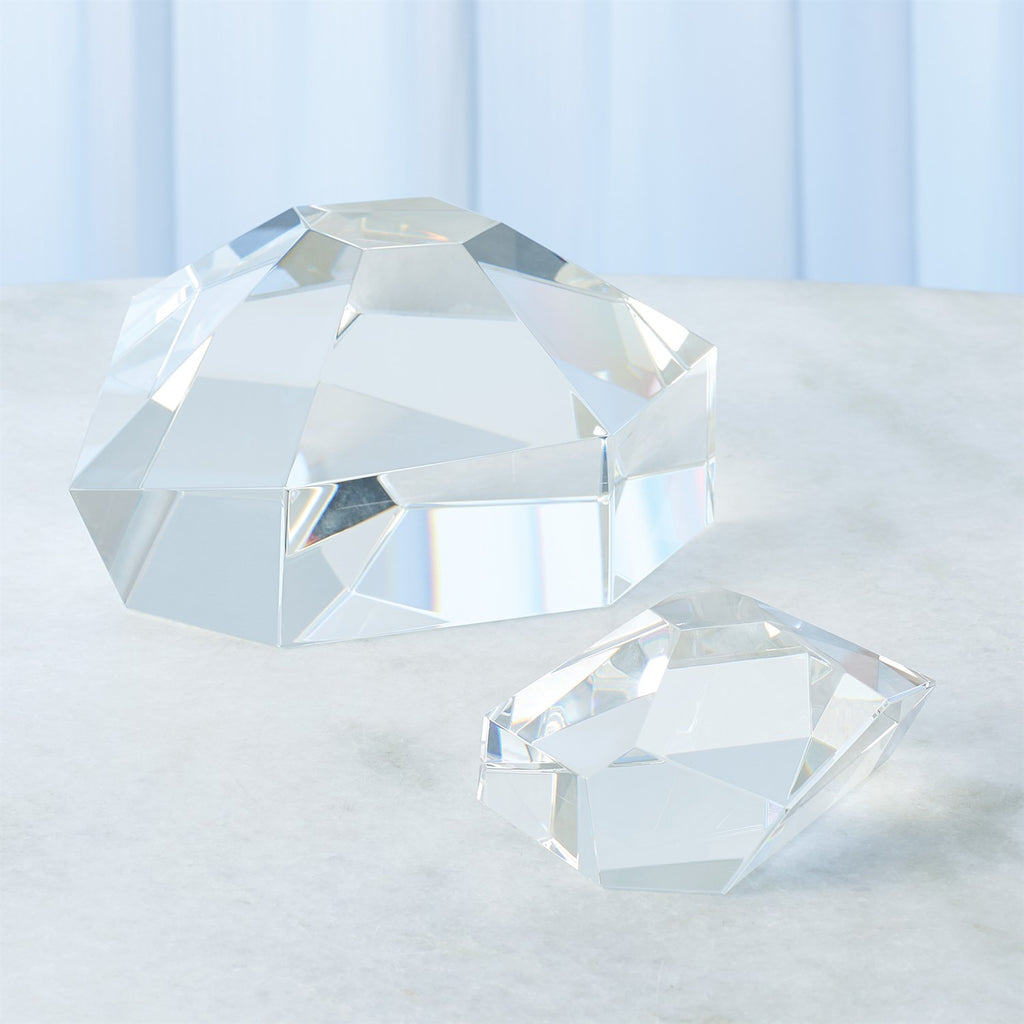 Crystal Paper Weight-Clear