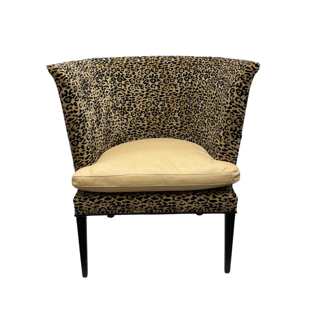 L1773-01 Fabric & Leather Chair