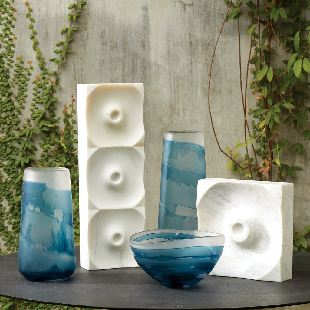 Glacier Vases & Bowl Collection