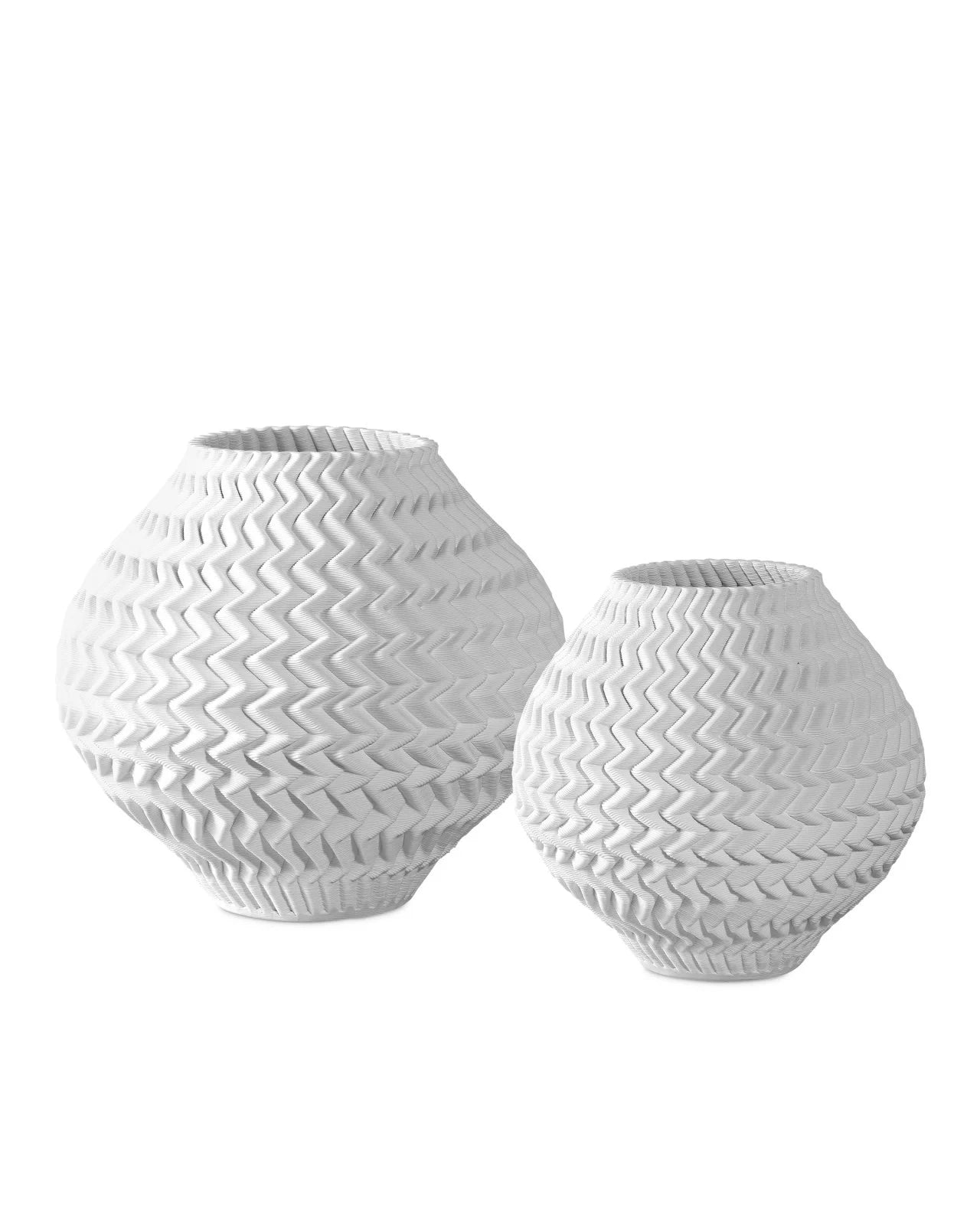 Plisse Vases