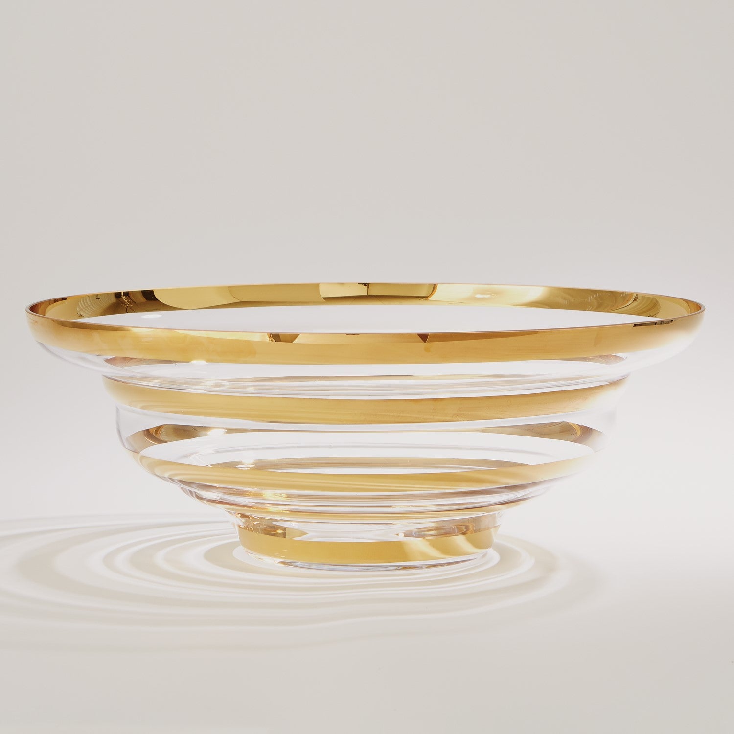 Saturn Bowl in Gold