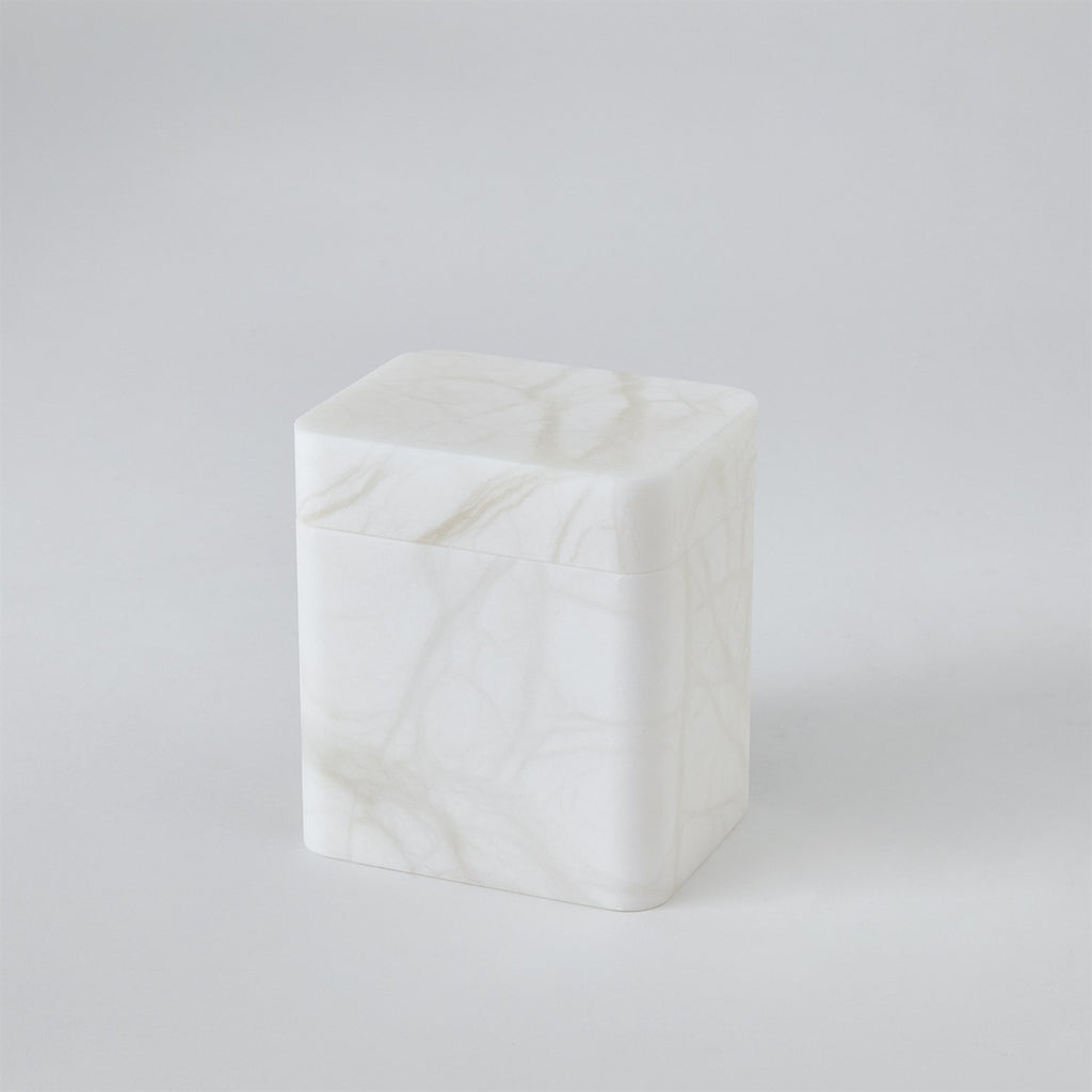 Raggio Alabaster Box-White