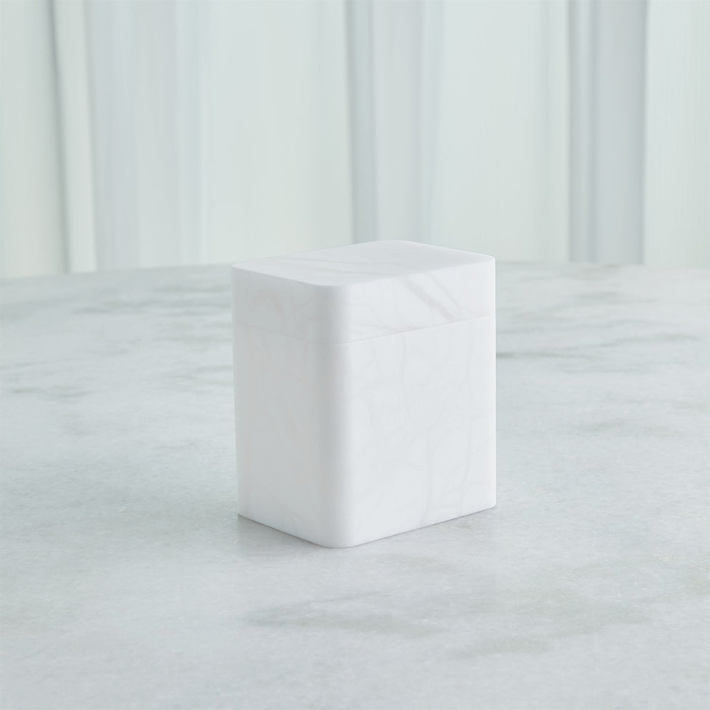 Raggio Alabaster Box-White