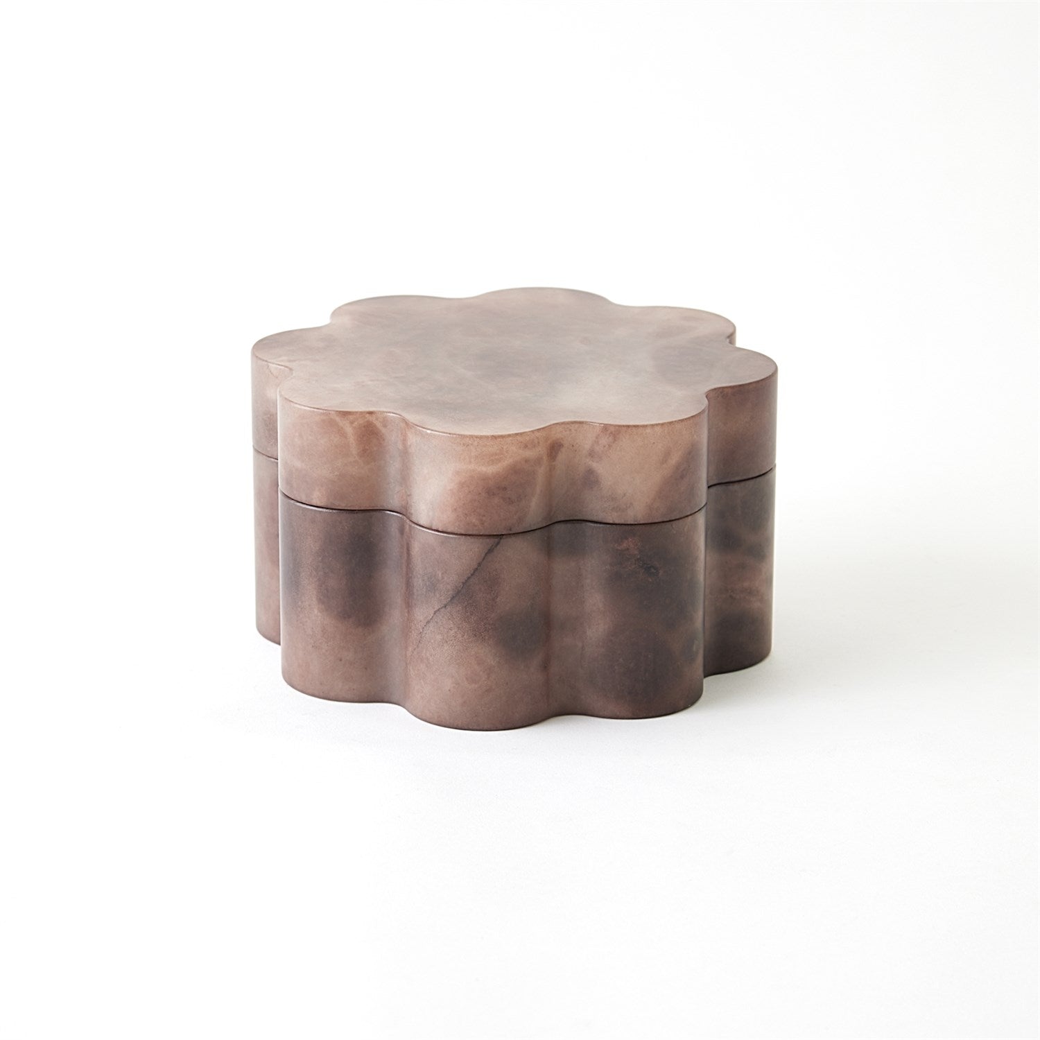 Cumulus Alabaster Wide Box-Chocolate-Large