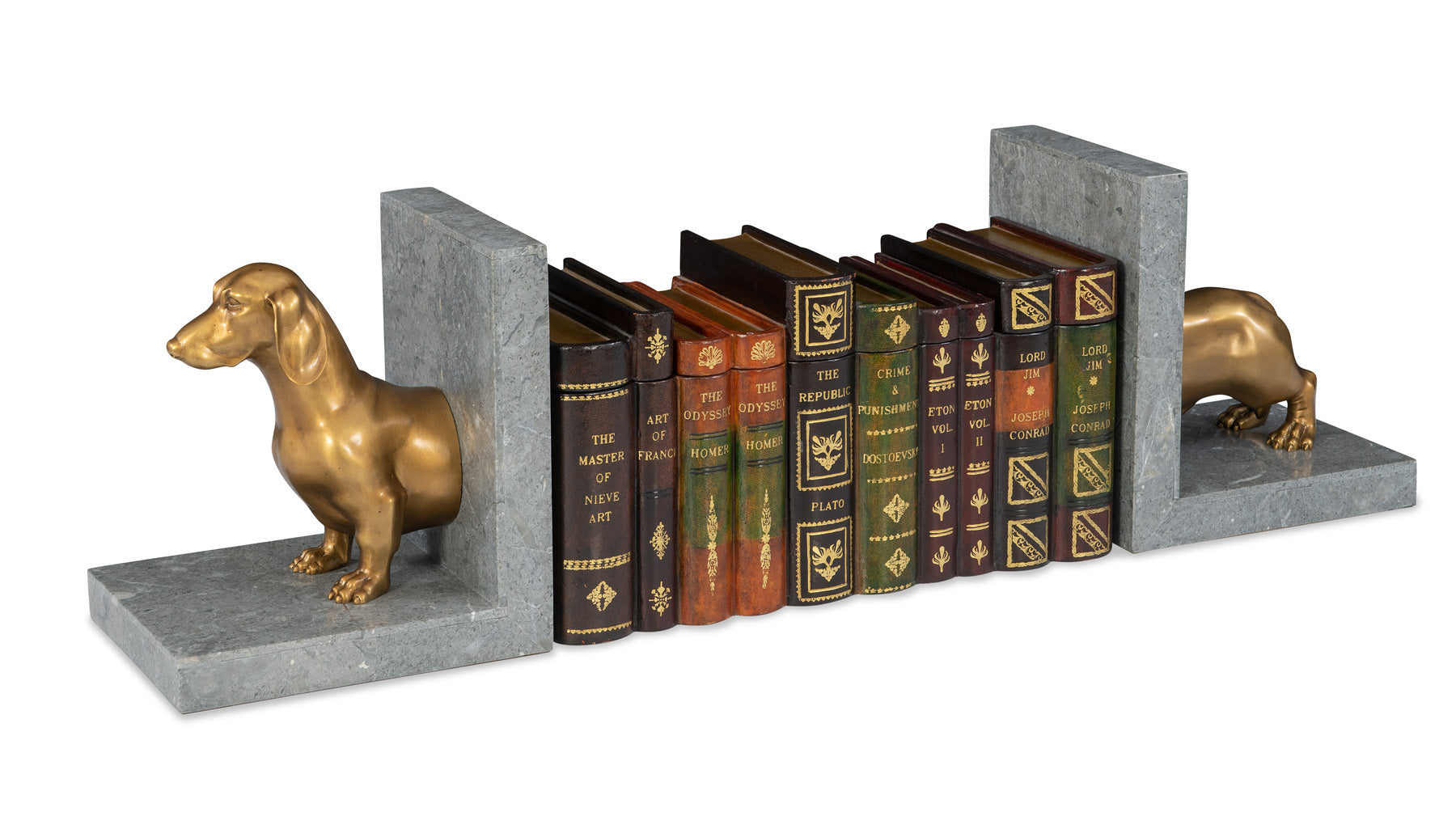 Dachshund Bookends