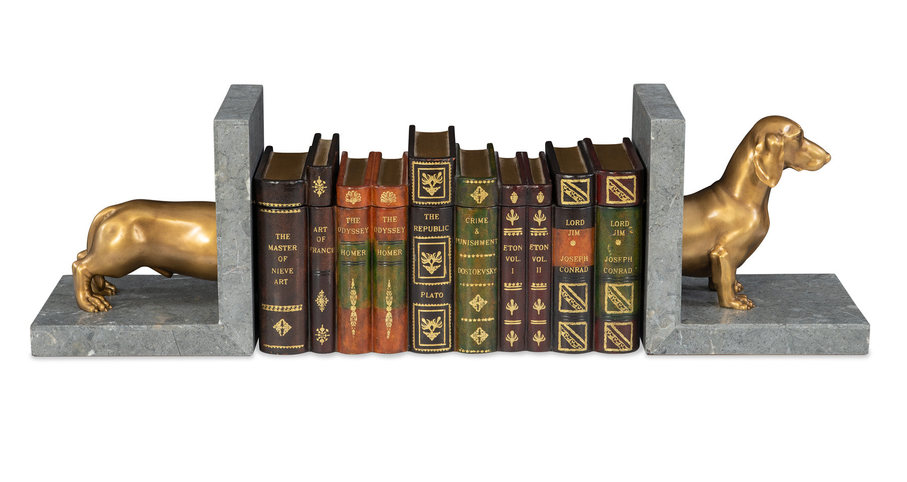 Dachshund Bookends