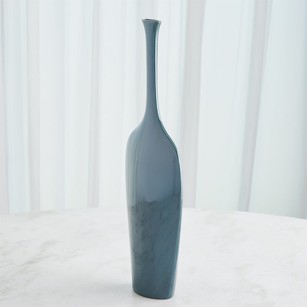 Silhouette Vases in Reactive Blue