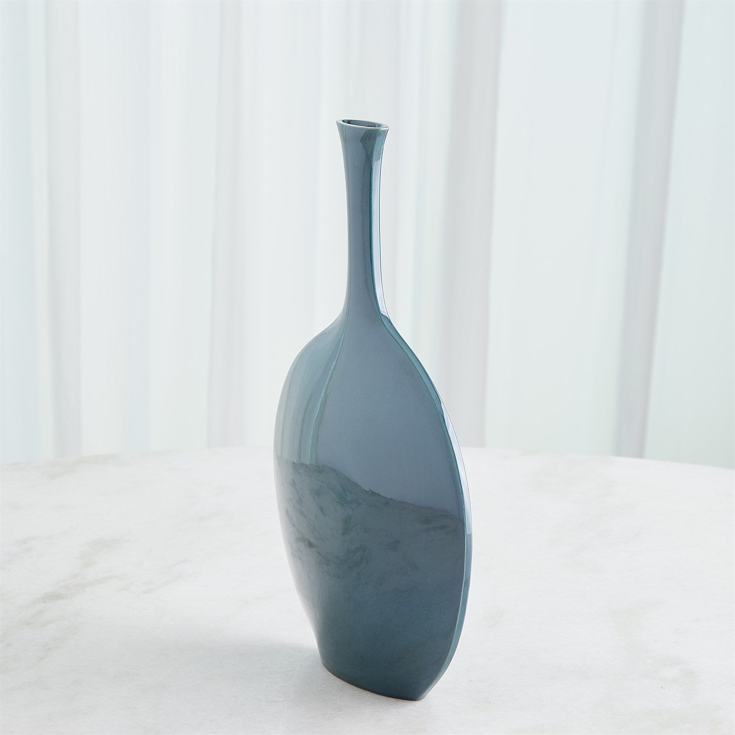 Silhouette Vases in Reactive Blue
