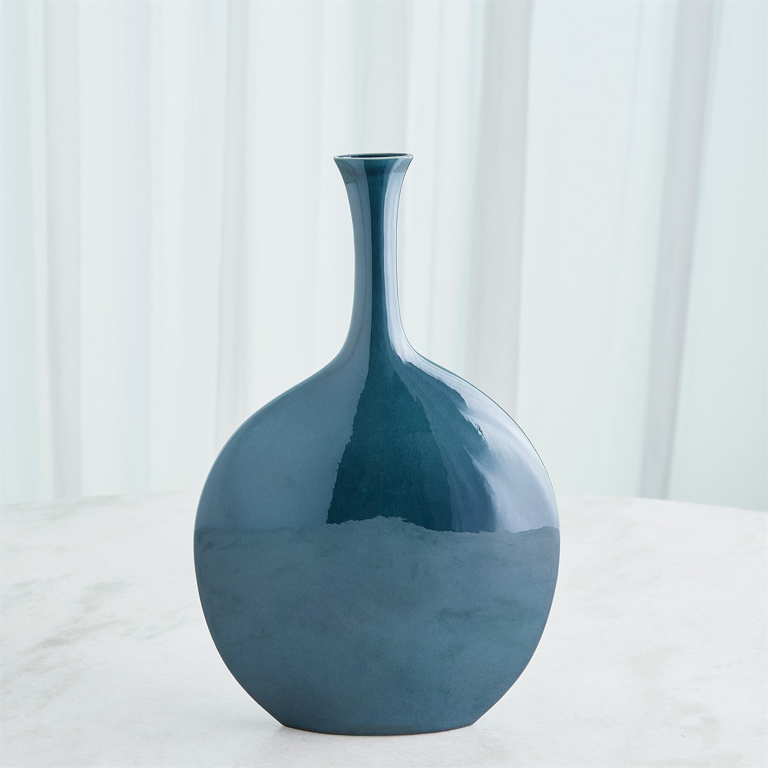 Silhouette Vases in Reactive Blue