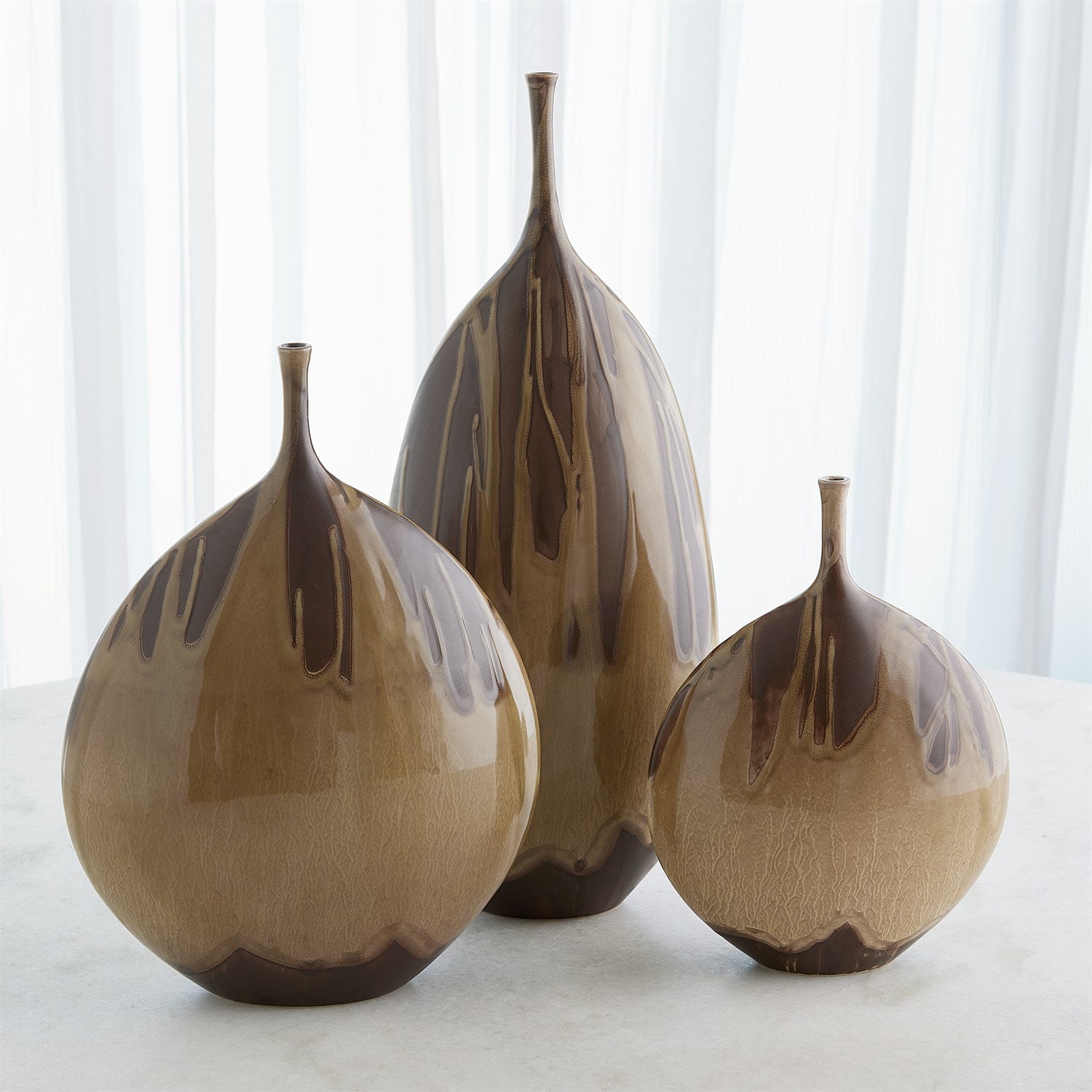 Splash Bottles in Umber