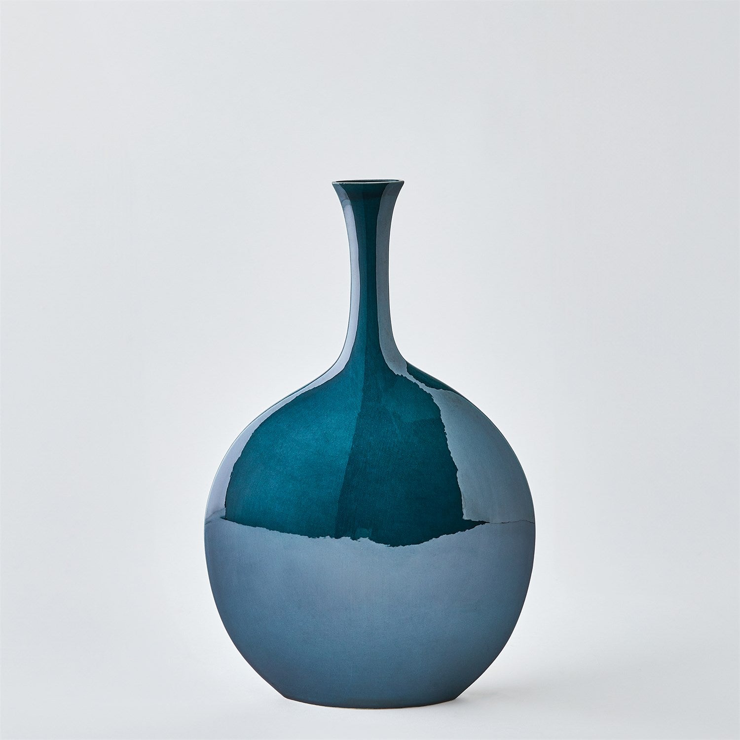 Silhouette Vases in Reactive Blue