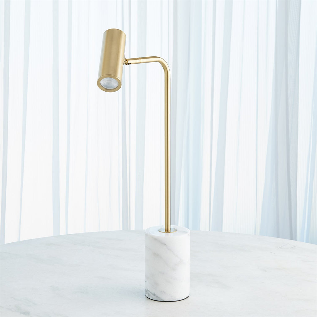 Spotlight Table Lamp-Brass
