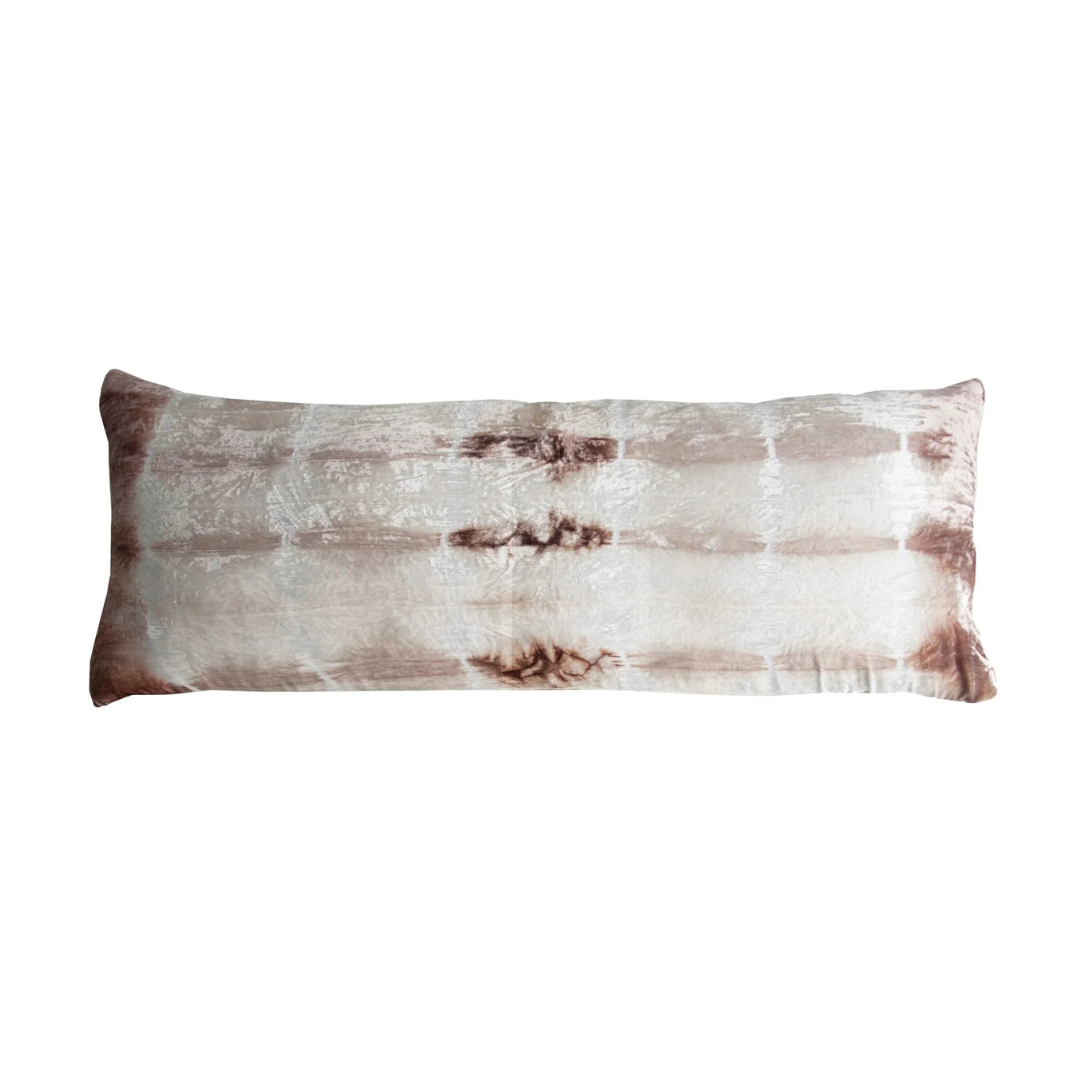 Rorschach Lumbar Pillow in Cream
