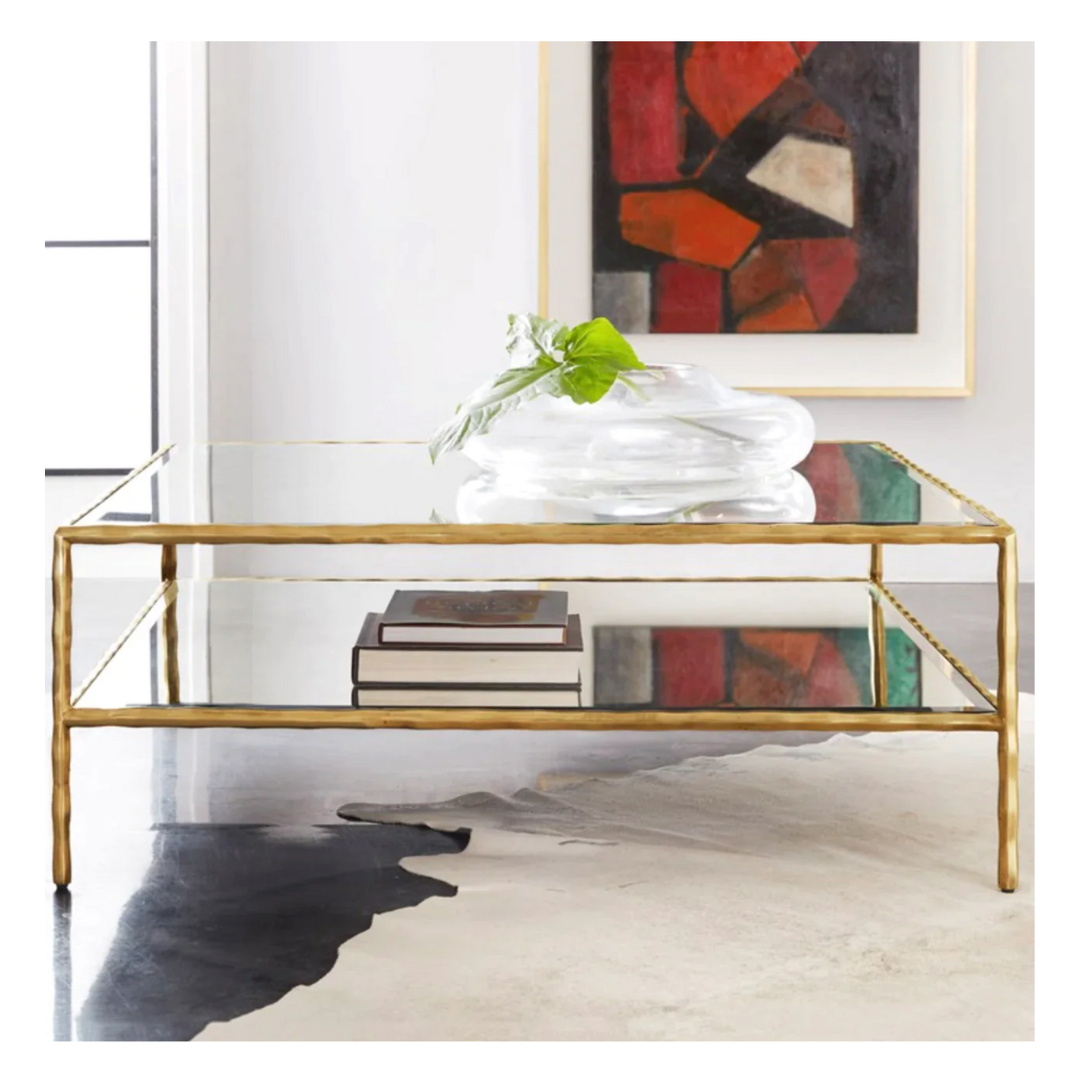 Organic Square Cocktail-Gold Leaf