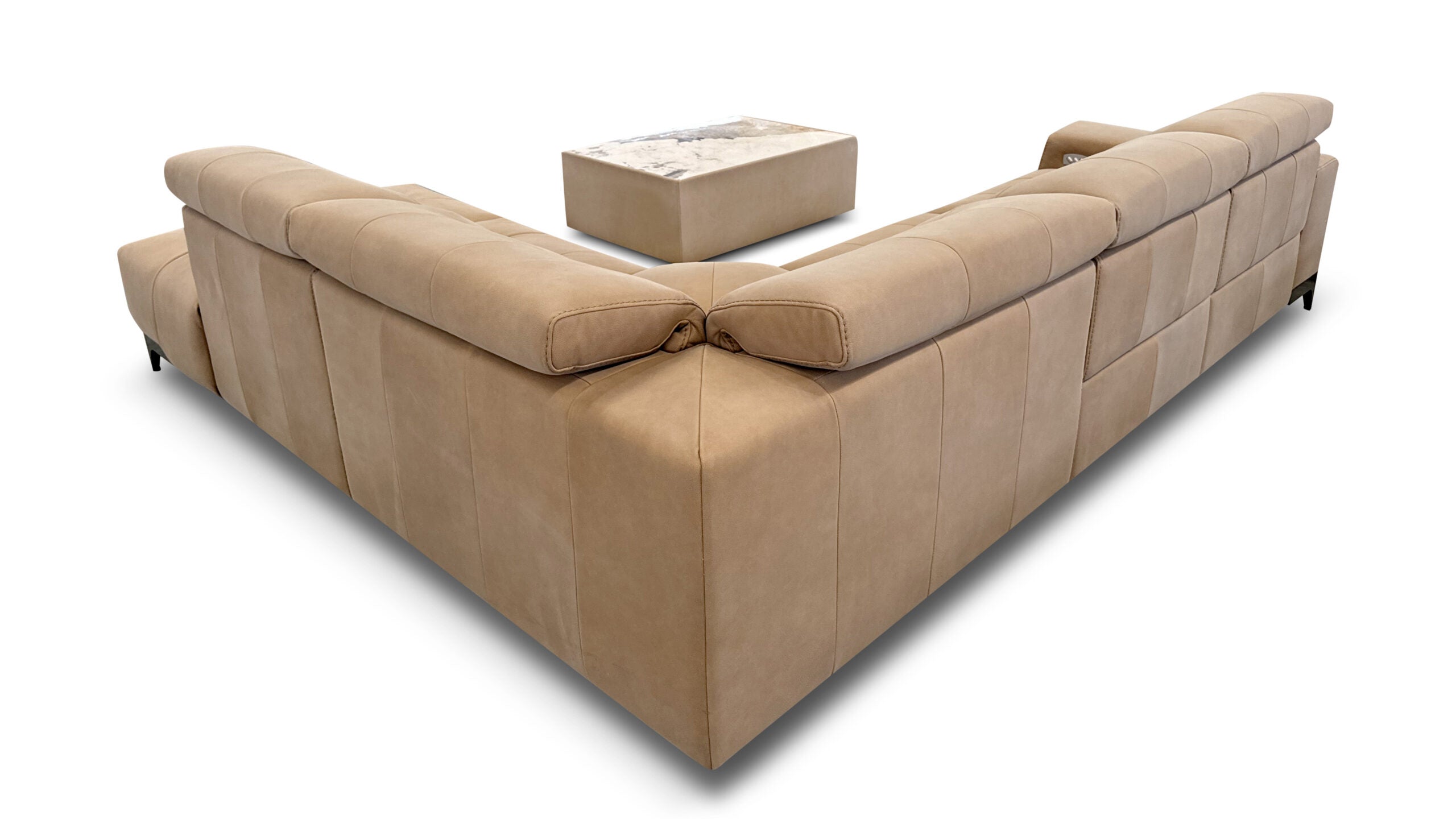 Rosy Power Sectional