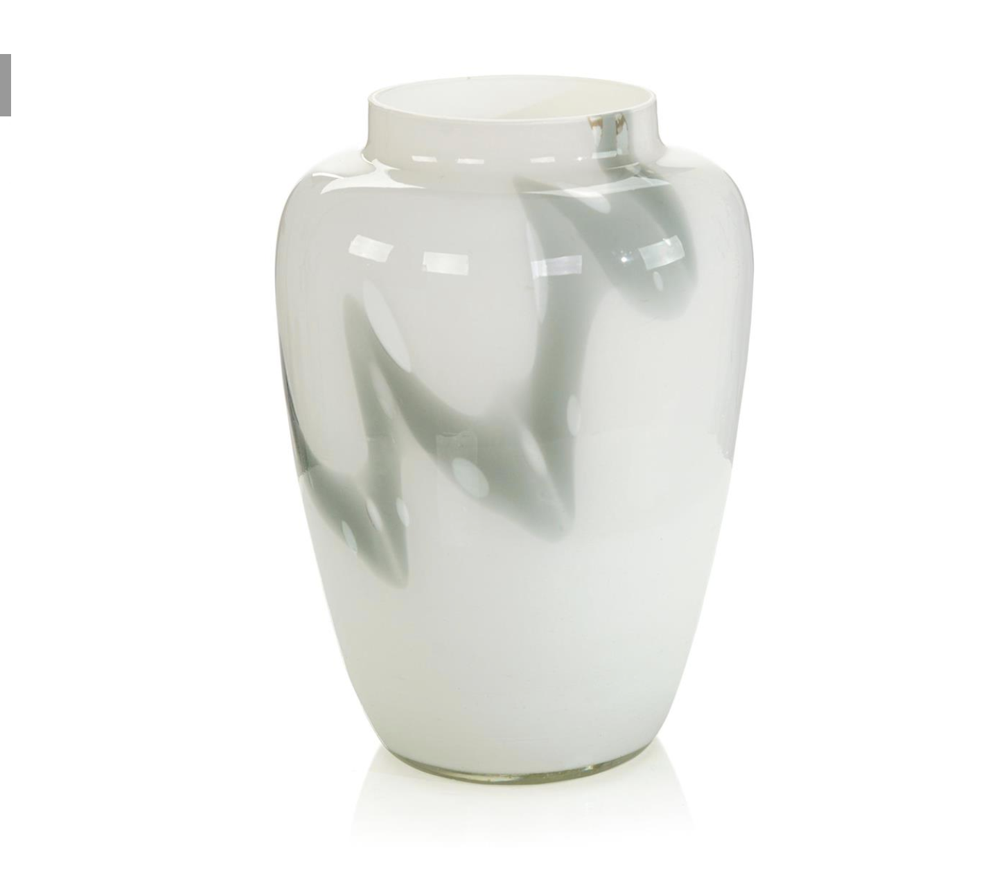 Smoke Dance Glass Vase