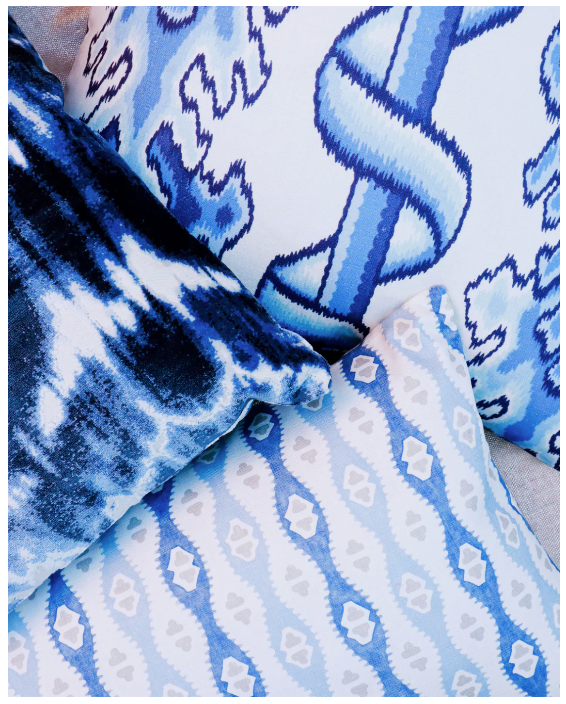 Nellie Sapphire Pillow