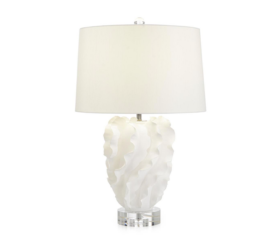 Balza Table Lamp, White