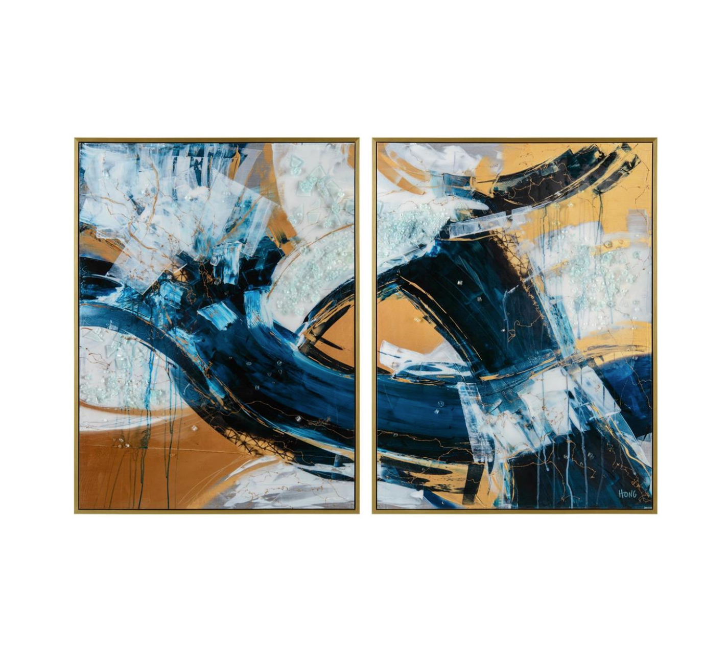 Mary Hong’s On A Mission Diptych