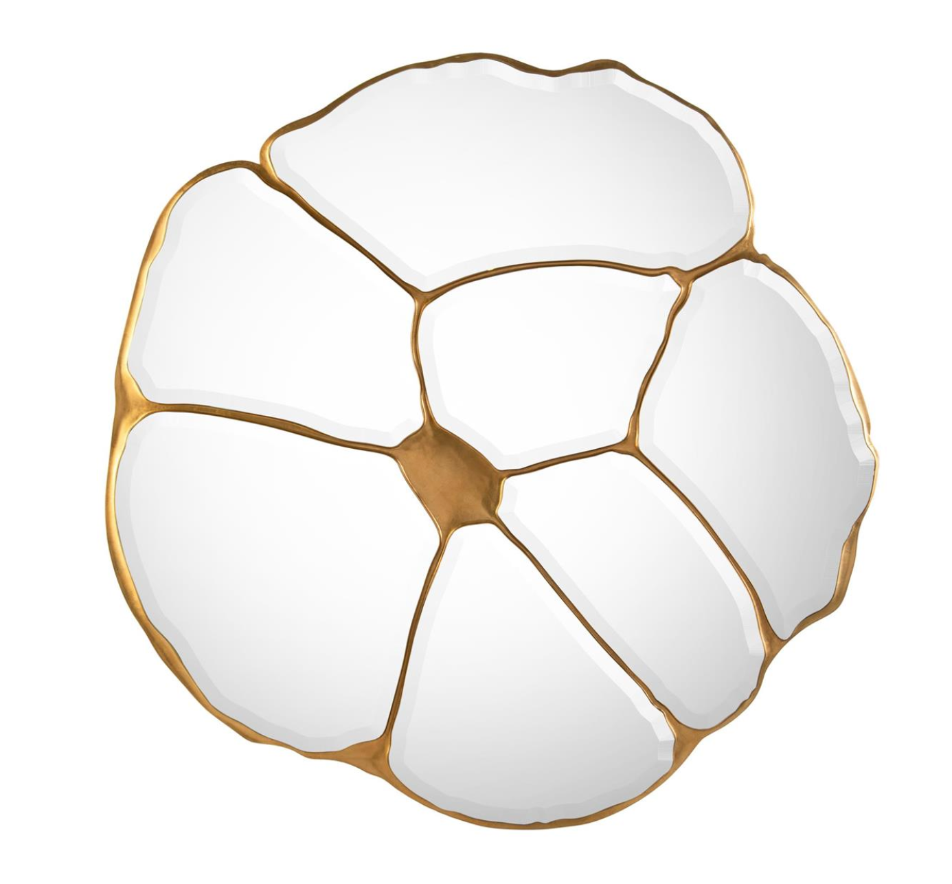 Gilded Shards Mirror