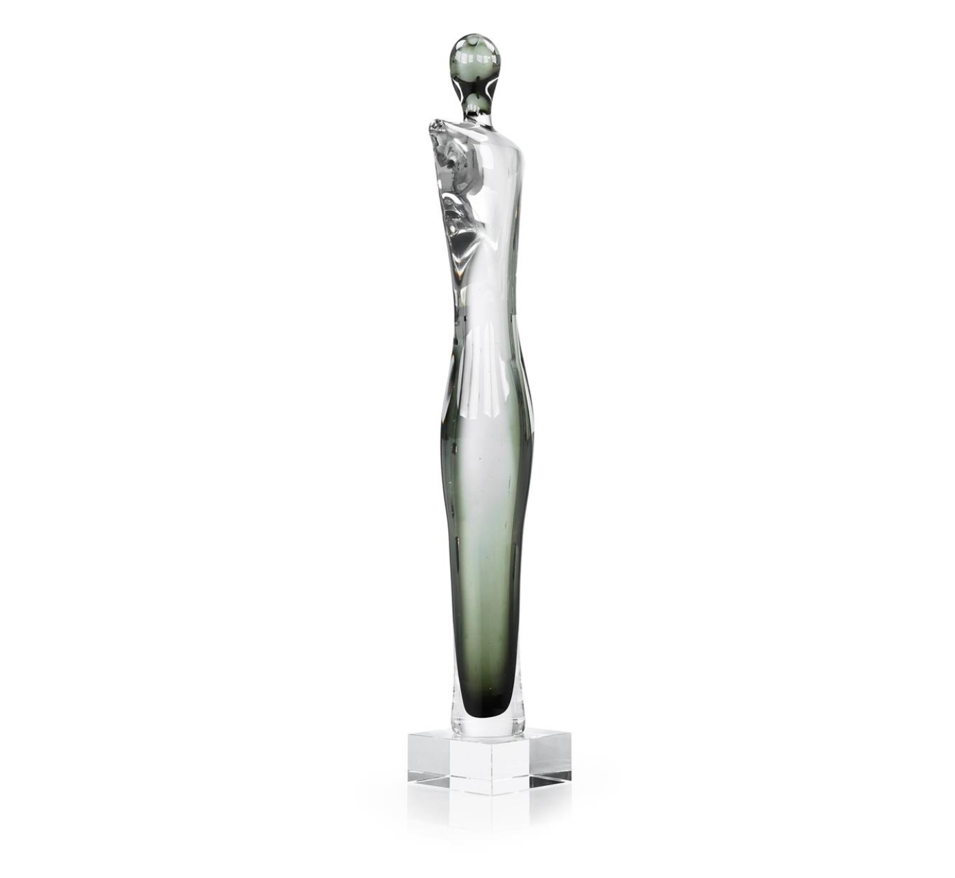 Glass Silhouette Sculpture
