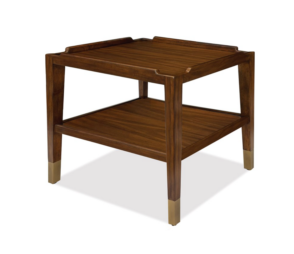 Crenellated End Table