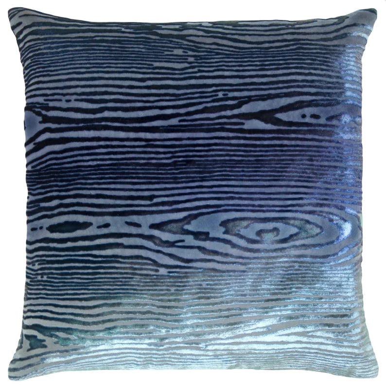 Woodgrain Velvet Pillow