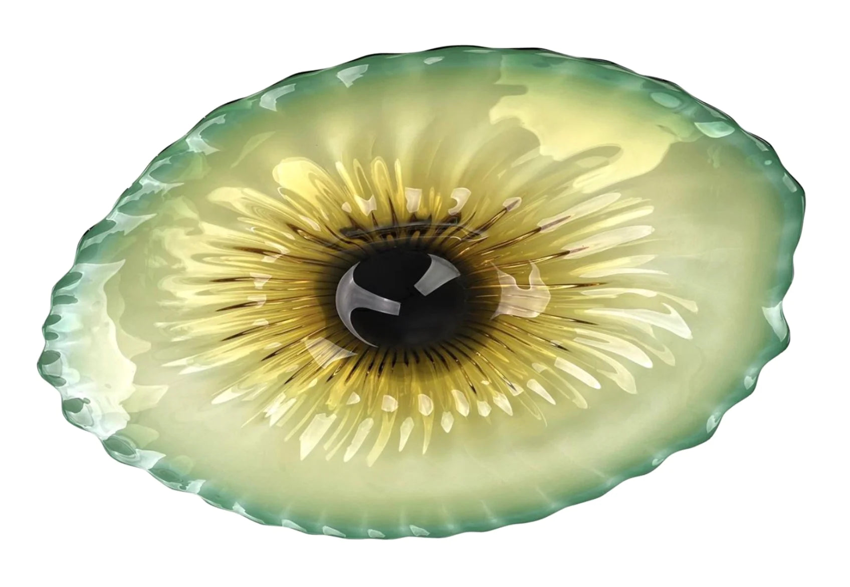 Eye of the Tiger Handblown Glass Bowl