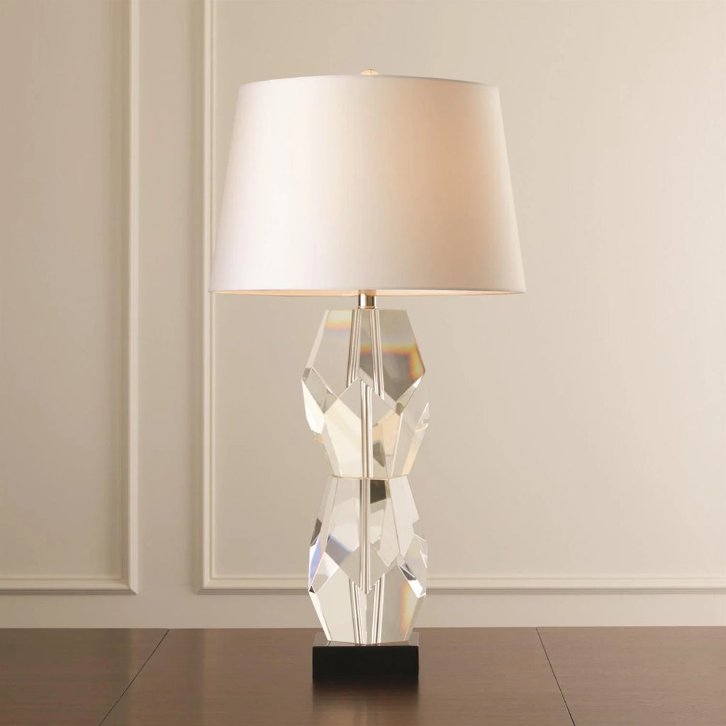 Facet Double Block Lamp