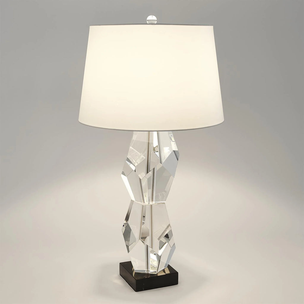 Facet Double Block Lamp