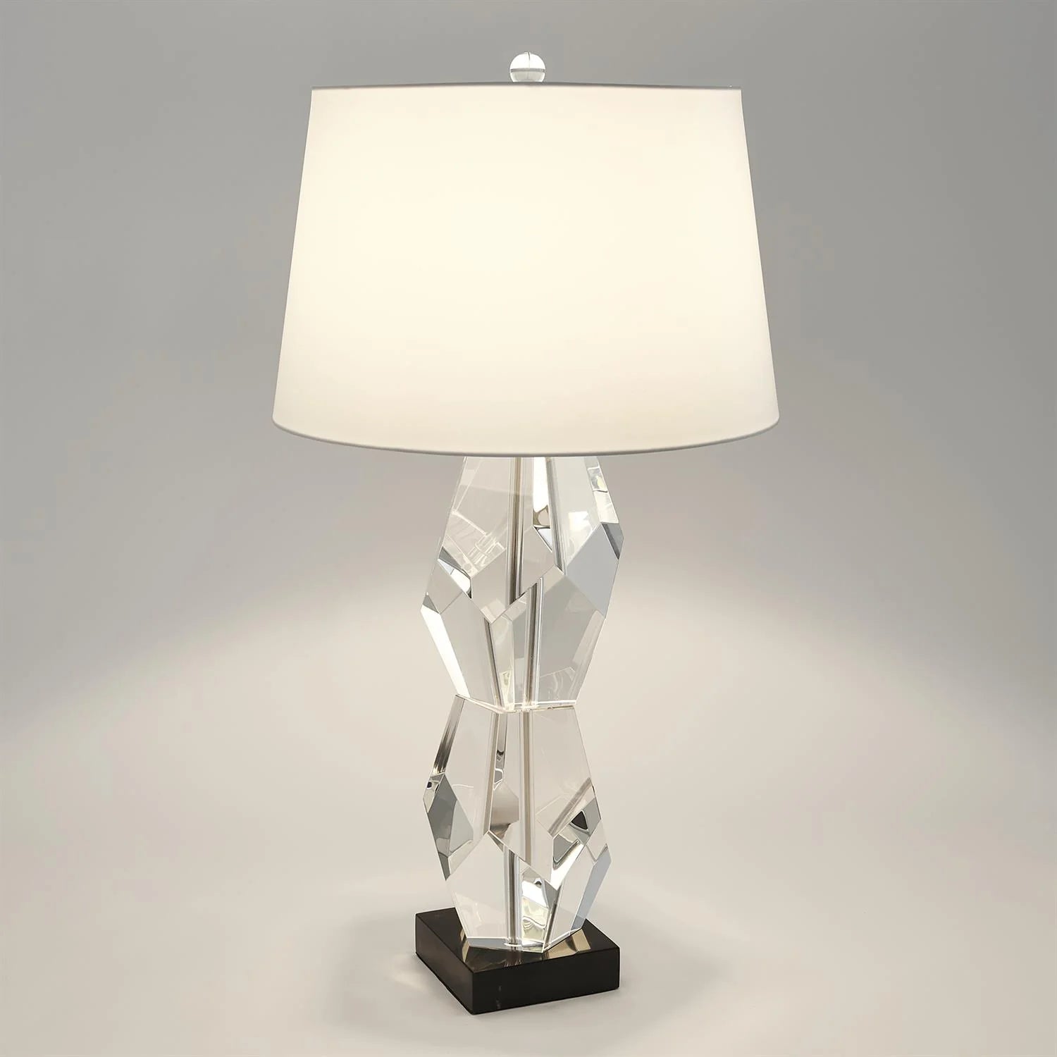 Facet Double Block Lamp