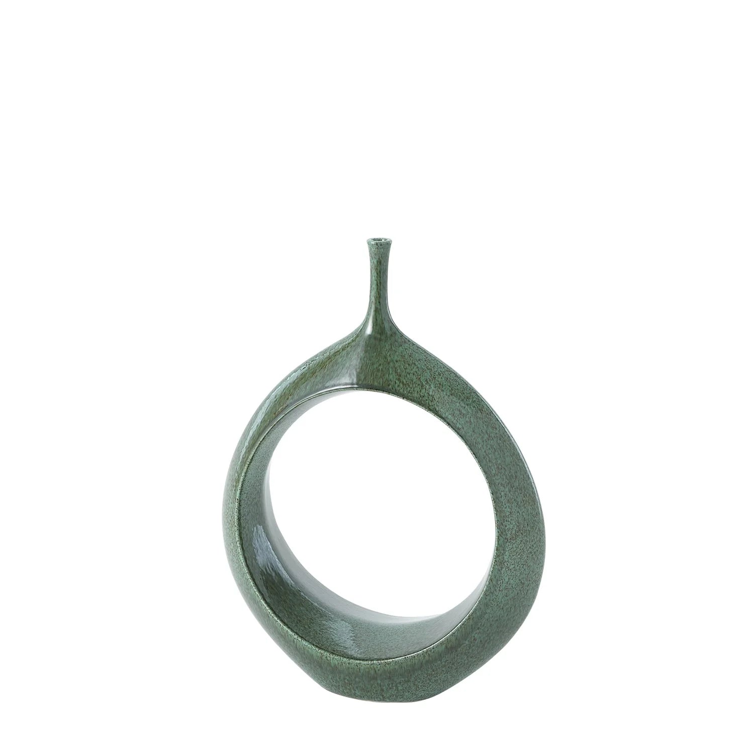 Open Oval Ring Vase