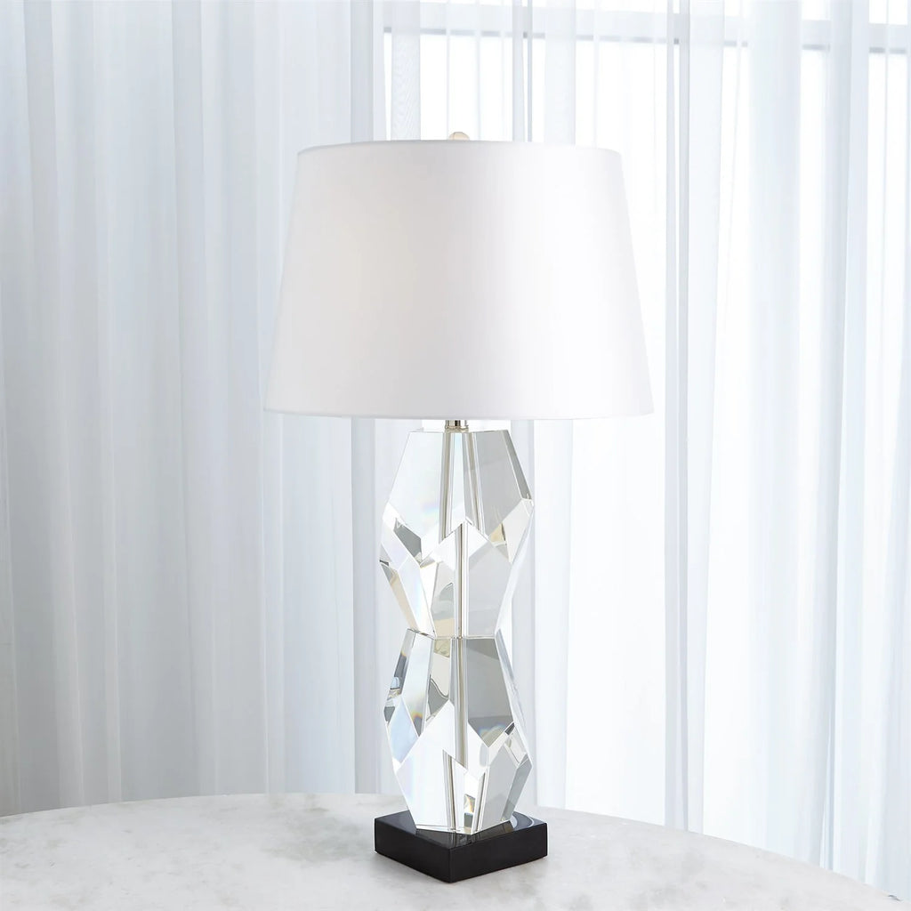 Facet Double Block Lamp