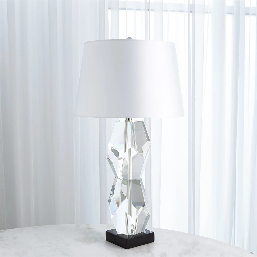 Facet Double Block Lamp