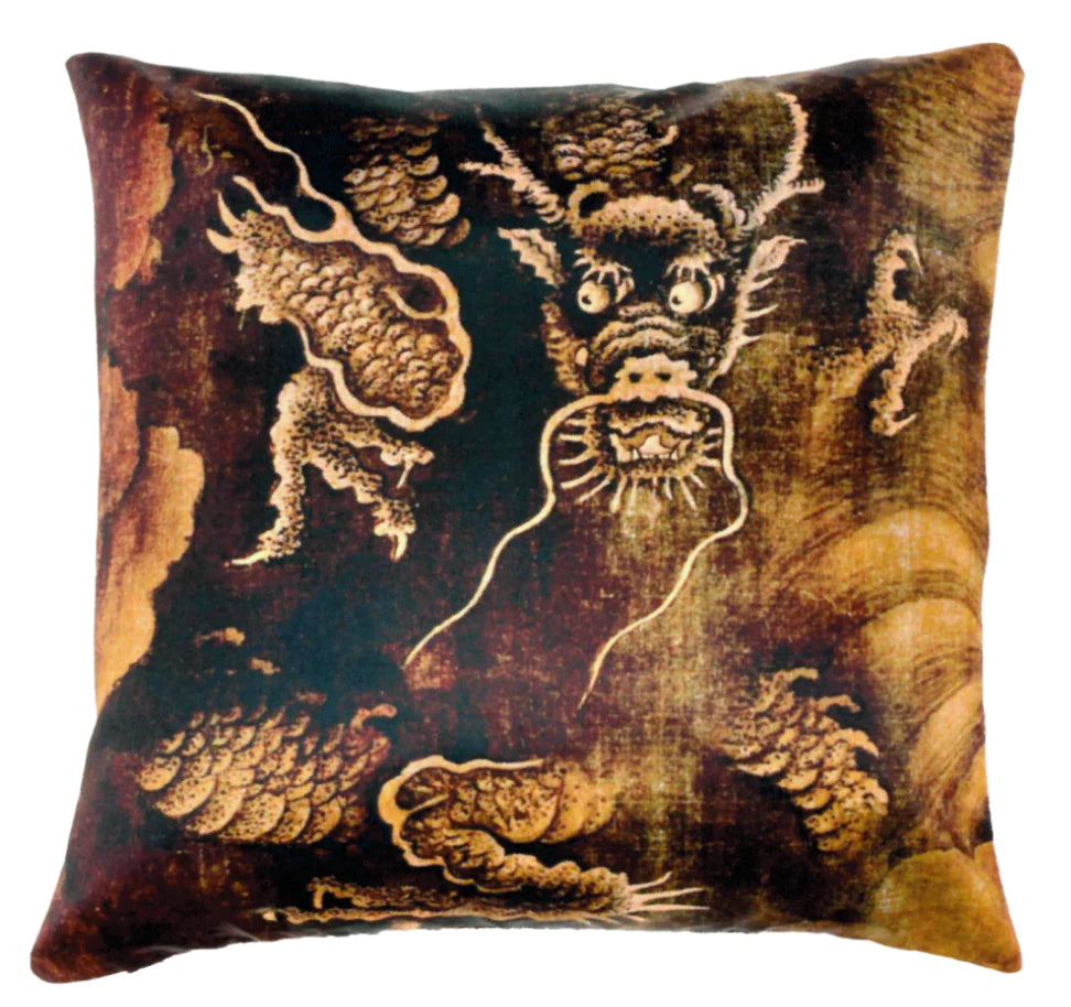 Ghost Dragon Pillow
