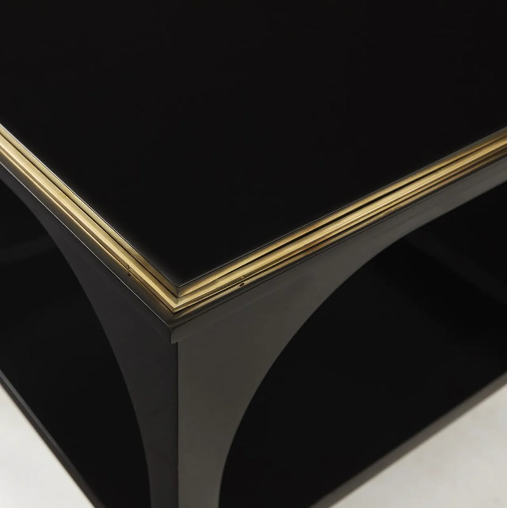 Classical End Table-Ebony